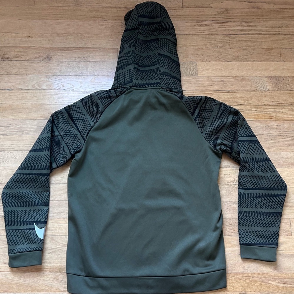 Nike Olive Dri-FIT Hoodie - Picture 2 of 9